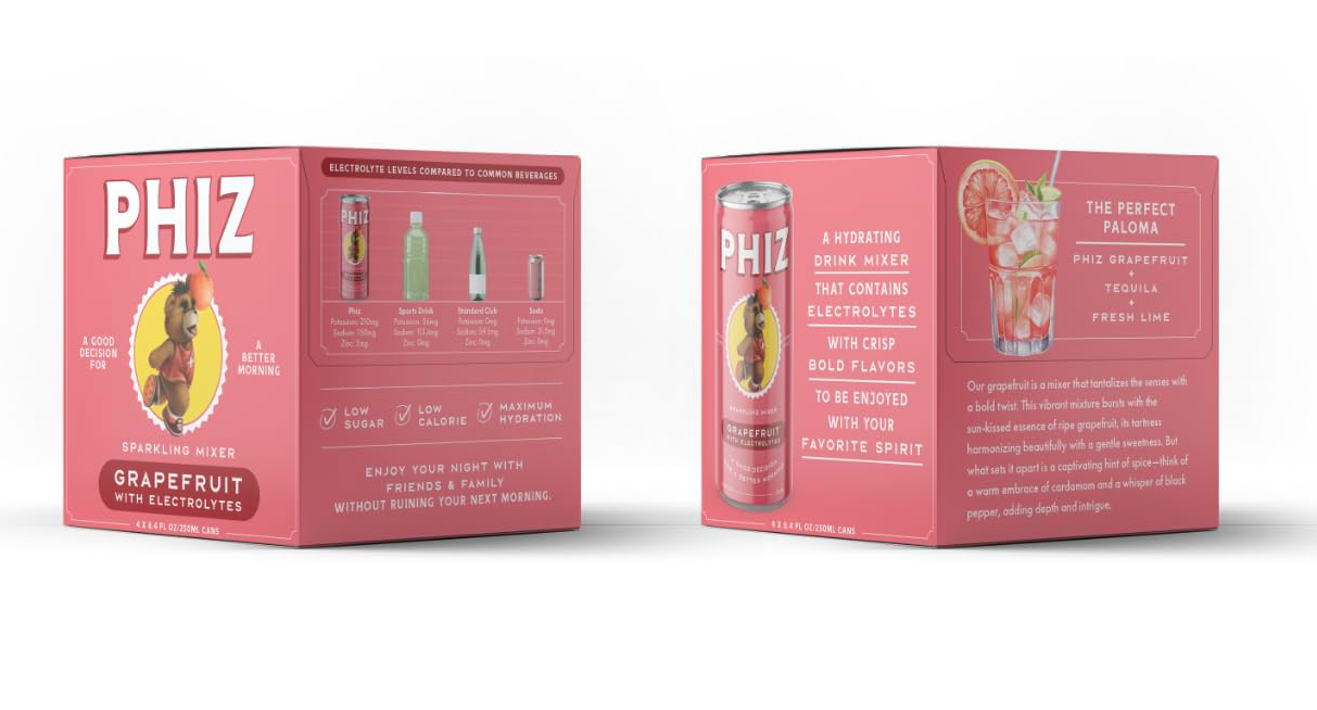 Grapefruit Club Soda Box (4 cans)
